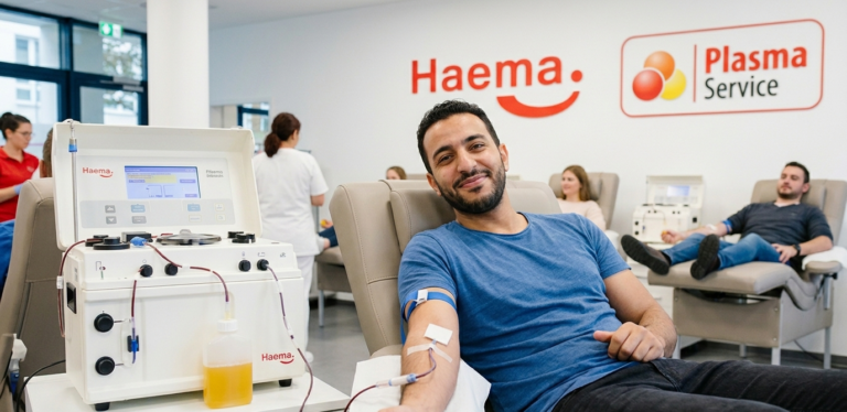 التبرع بالبلازما في ألمانيا – مكافأة مالية لكل تبرع